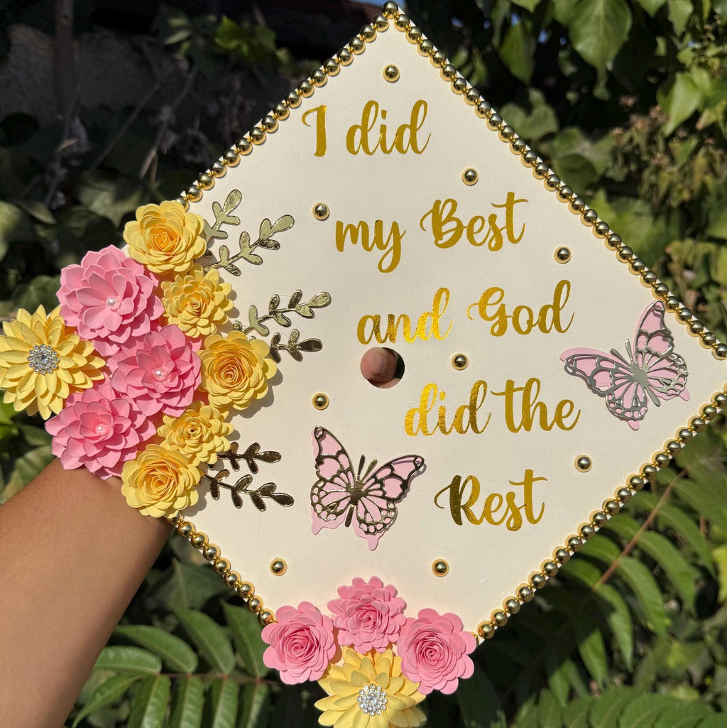Custom Graduation Cap Topper, Personalized Senior Gift, Tassel Grad Quote, Grad Decoration Calligraphy 2026