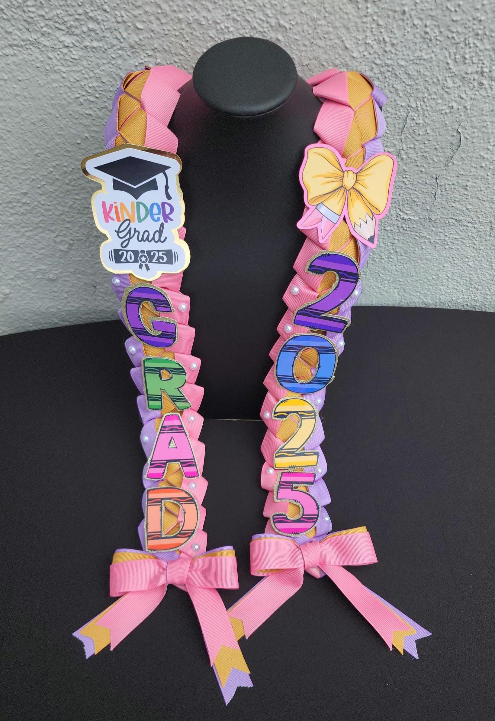 2026 graduation lei for Pre-K, Kindergartner promotion