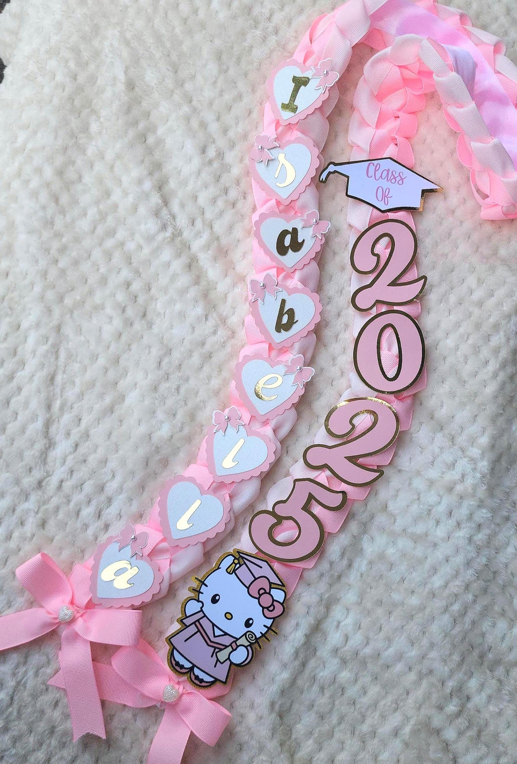 Custom Graduation Ribbon Lei Keepsake Class of 2026