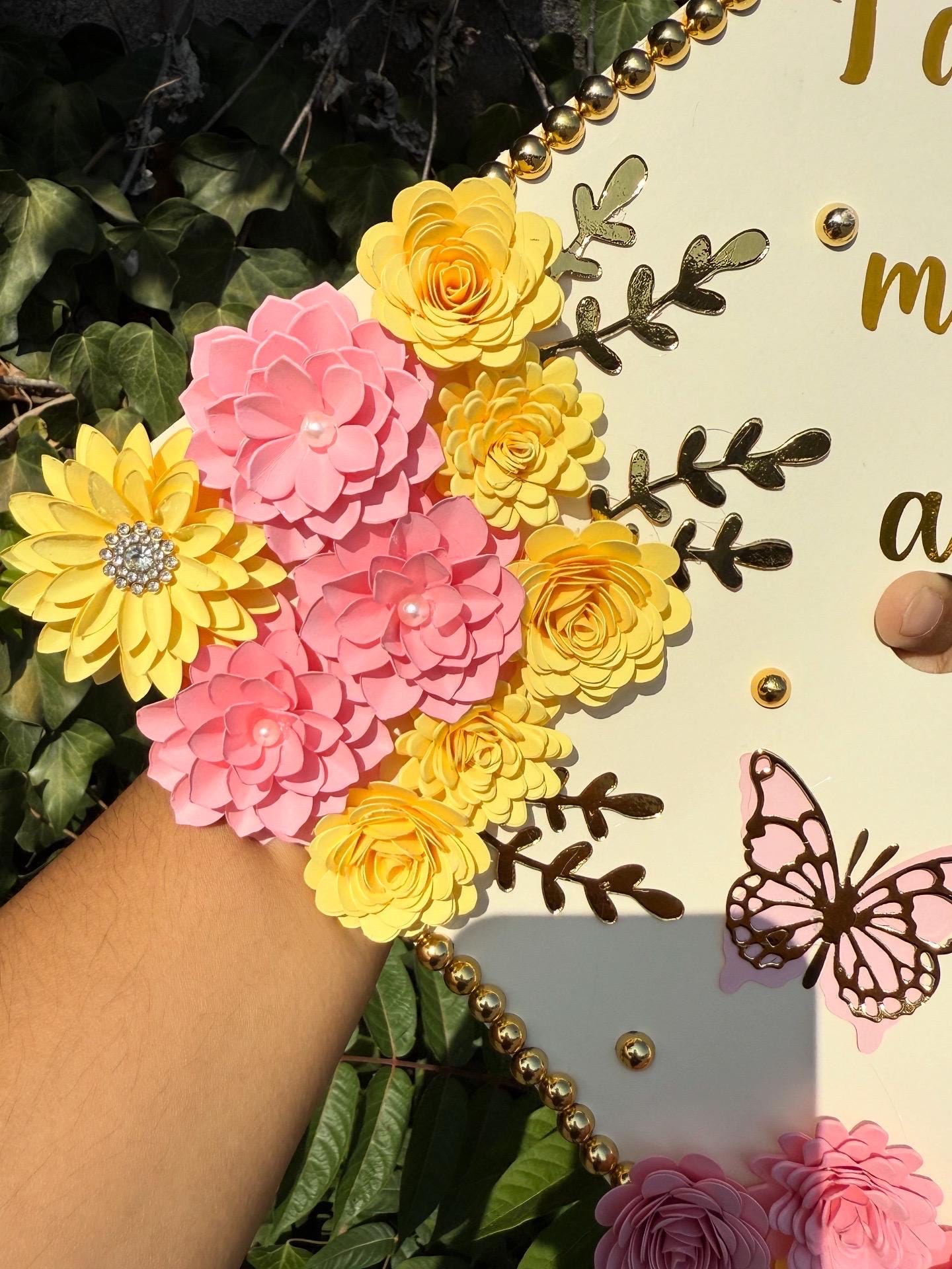 Custom Graduation Cap Topper, Personalized Senior Gift, Tassel Grad Quote, Grad Decoration Calligraphy 2026