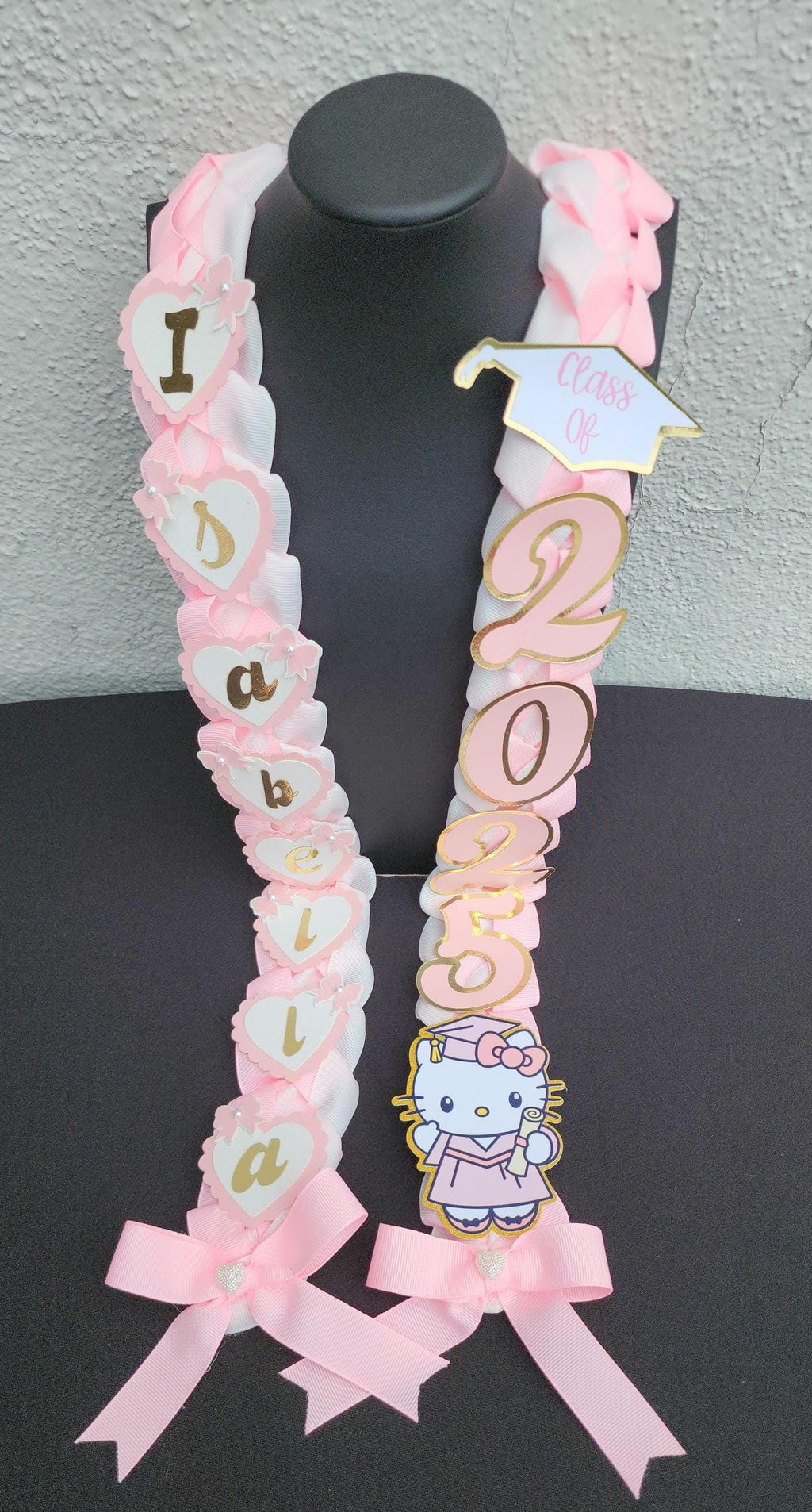 Custom Graduation Ribbon Lei Keepsake Class of 2026
