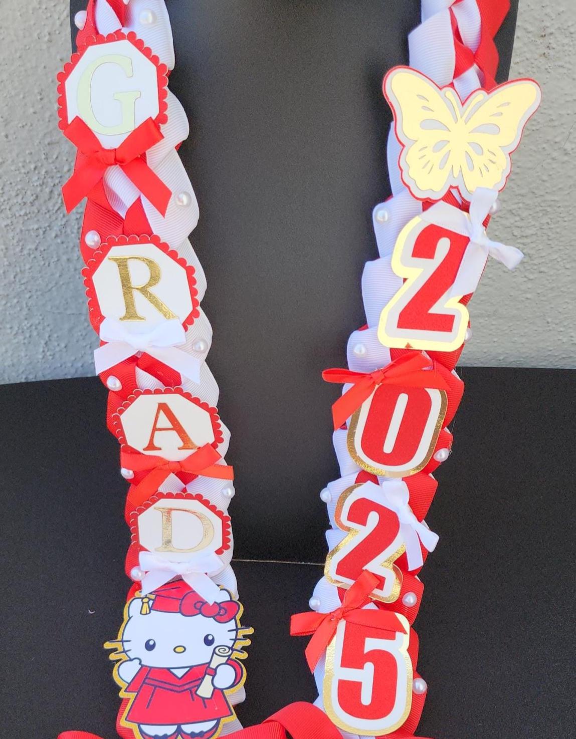 graduation lei for girls, class of 2026 senior gift, kinder and preschool lei
