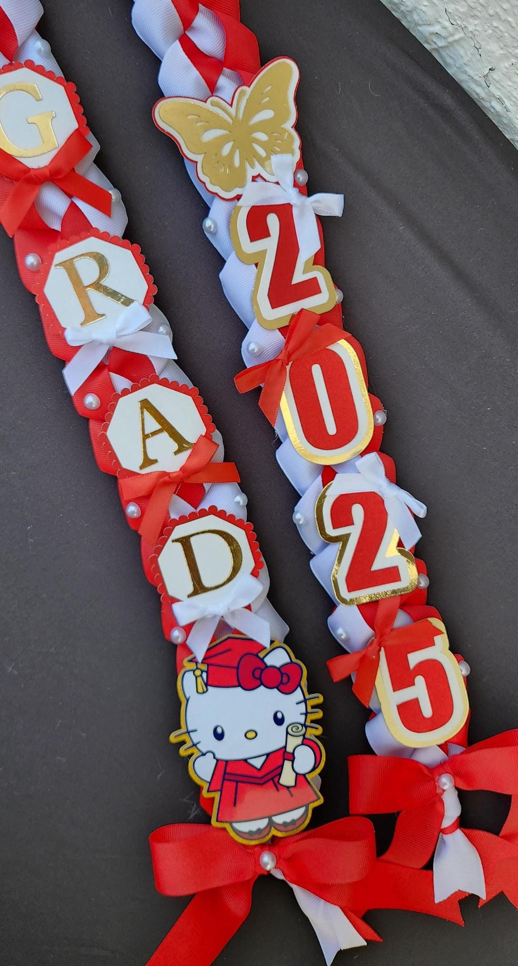 graduation lei for girls, class of 2026 senior gift, kinder and preschool lei