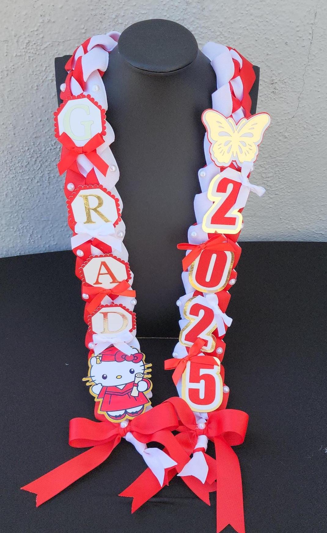 graduation lei for girls, class of 2026 senior gift, kinder and preschool lei