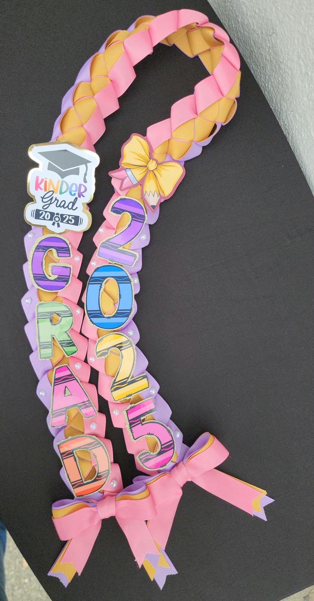 2026 graduation lei for Pre-K, Kindergartner promotion