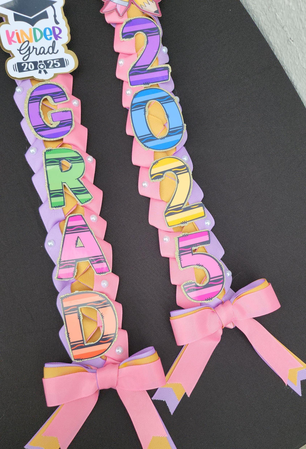 2026 graduation lei for Pre-K, Kindergartner promotion