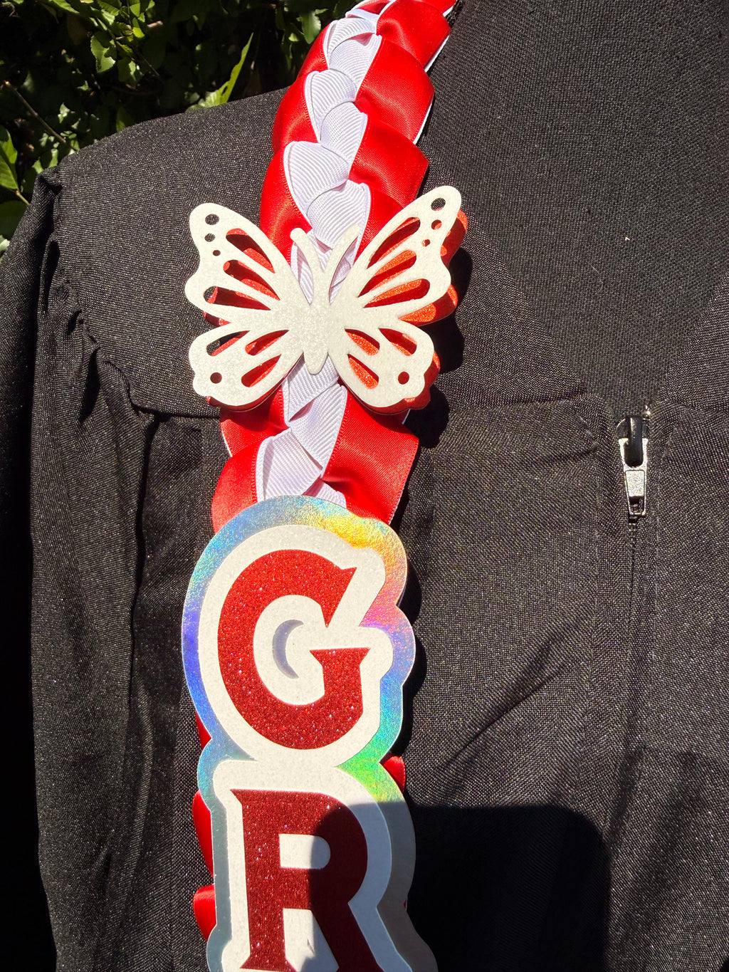 Custom Graduation Ribbon Lei Closed ended – Class of 2026 ✨ Personalized Keepsake