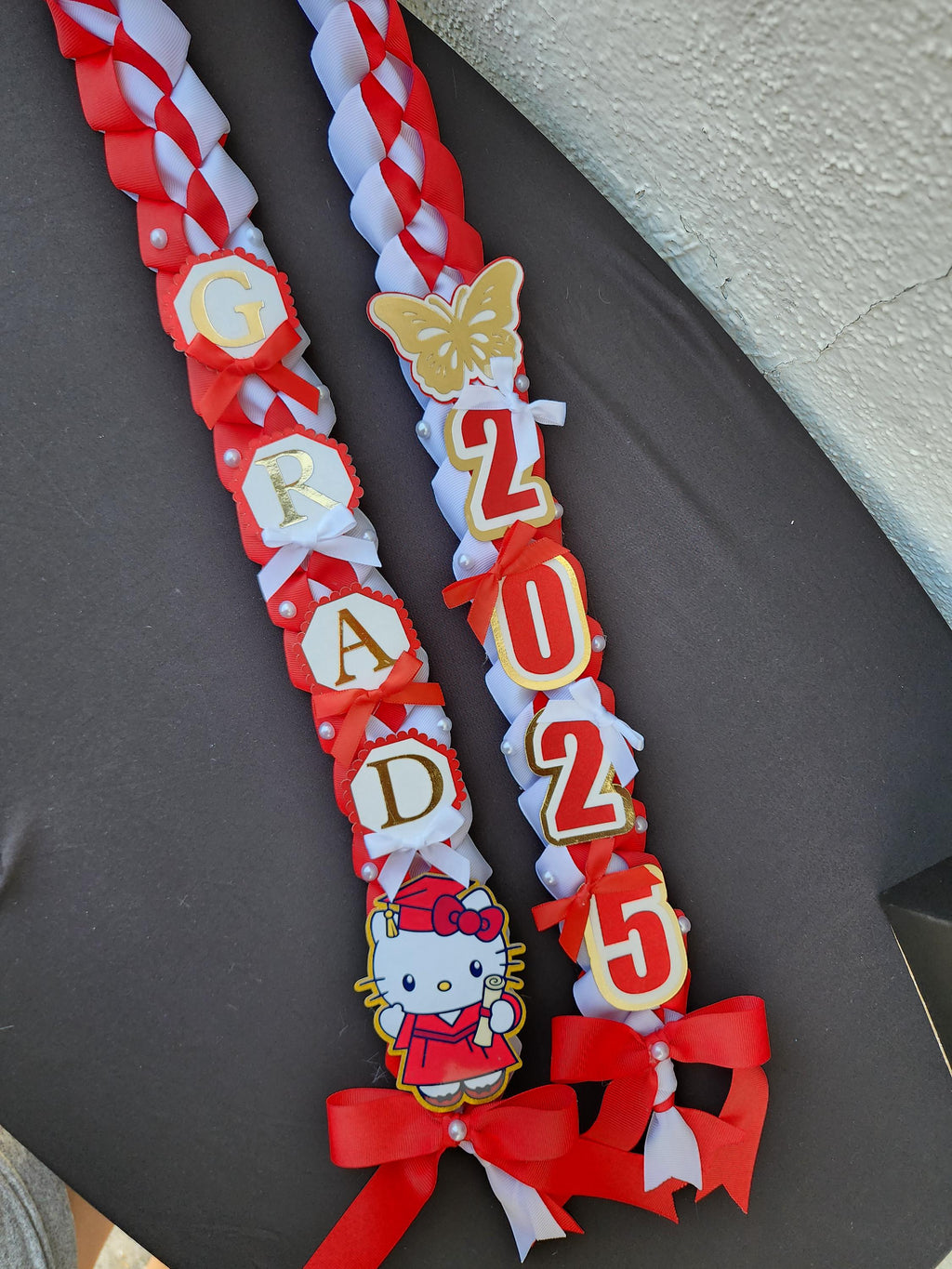 graduation lei for girls, class of 2026 senior gift, kinder and preschool lei