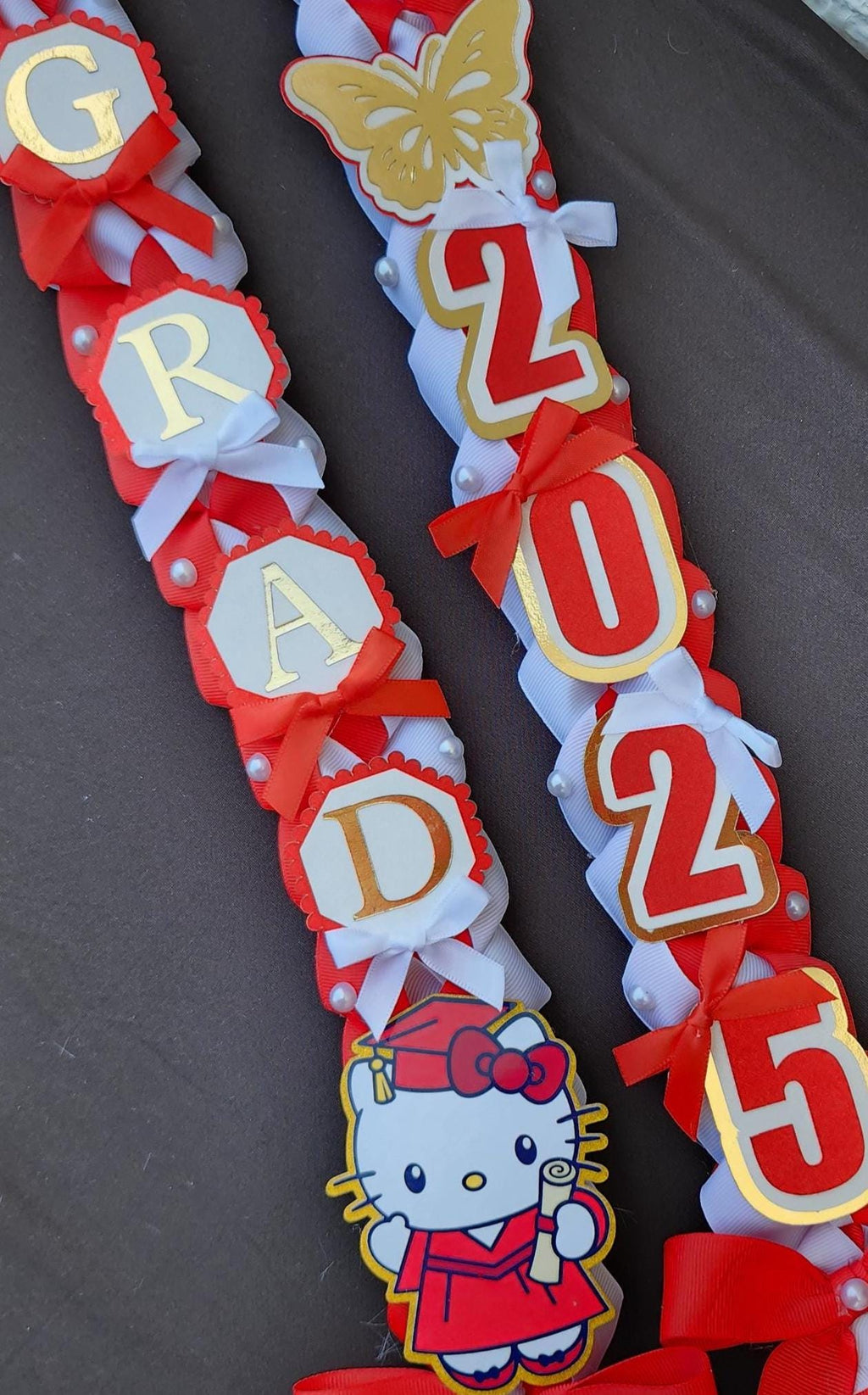 graduation lei for girls, class of 2026 senior gift, kinder and preschool lei