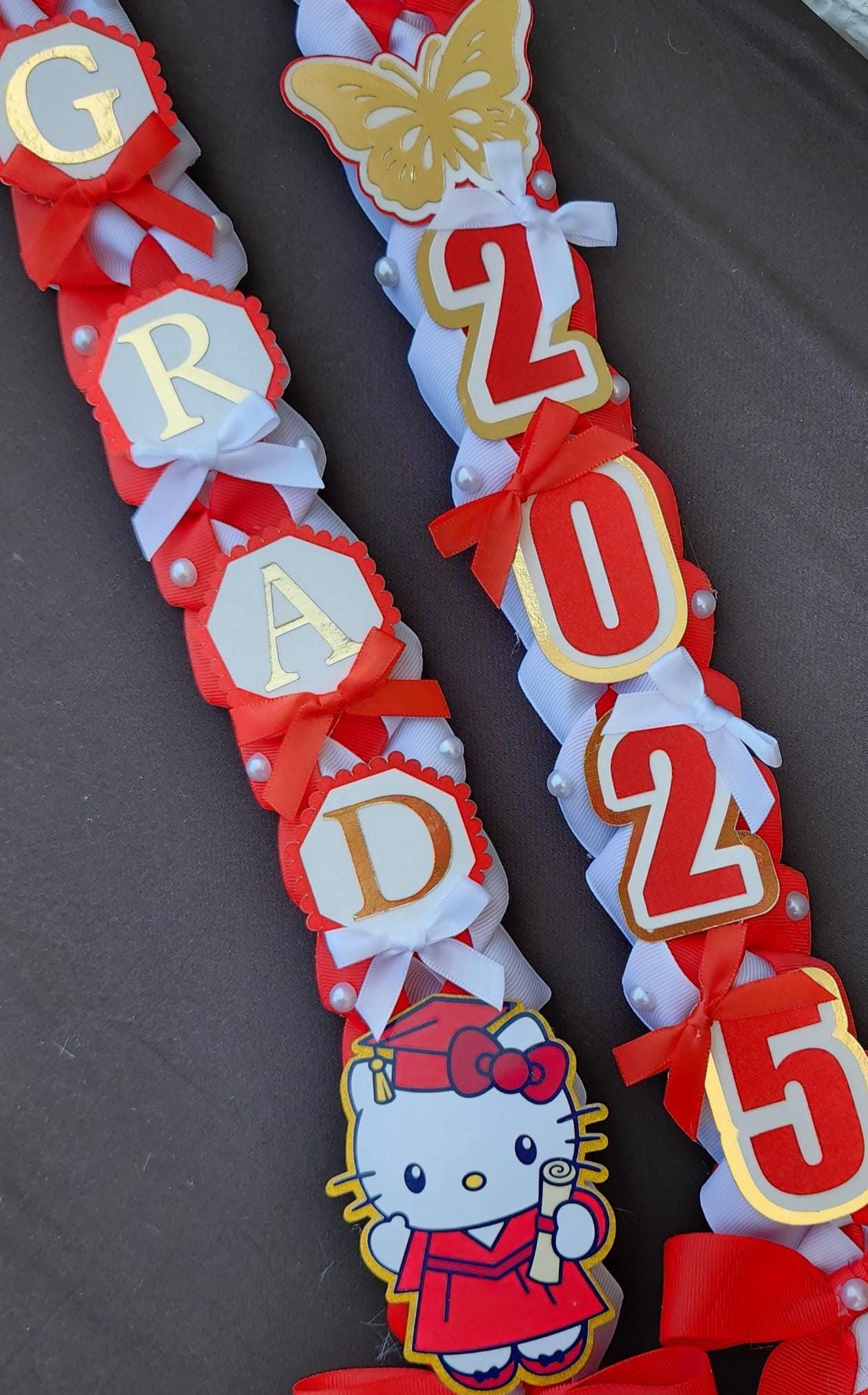 graduation lei for girls, class of 2026 senior gift, kinder and preschool lei