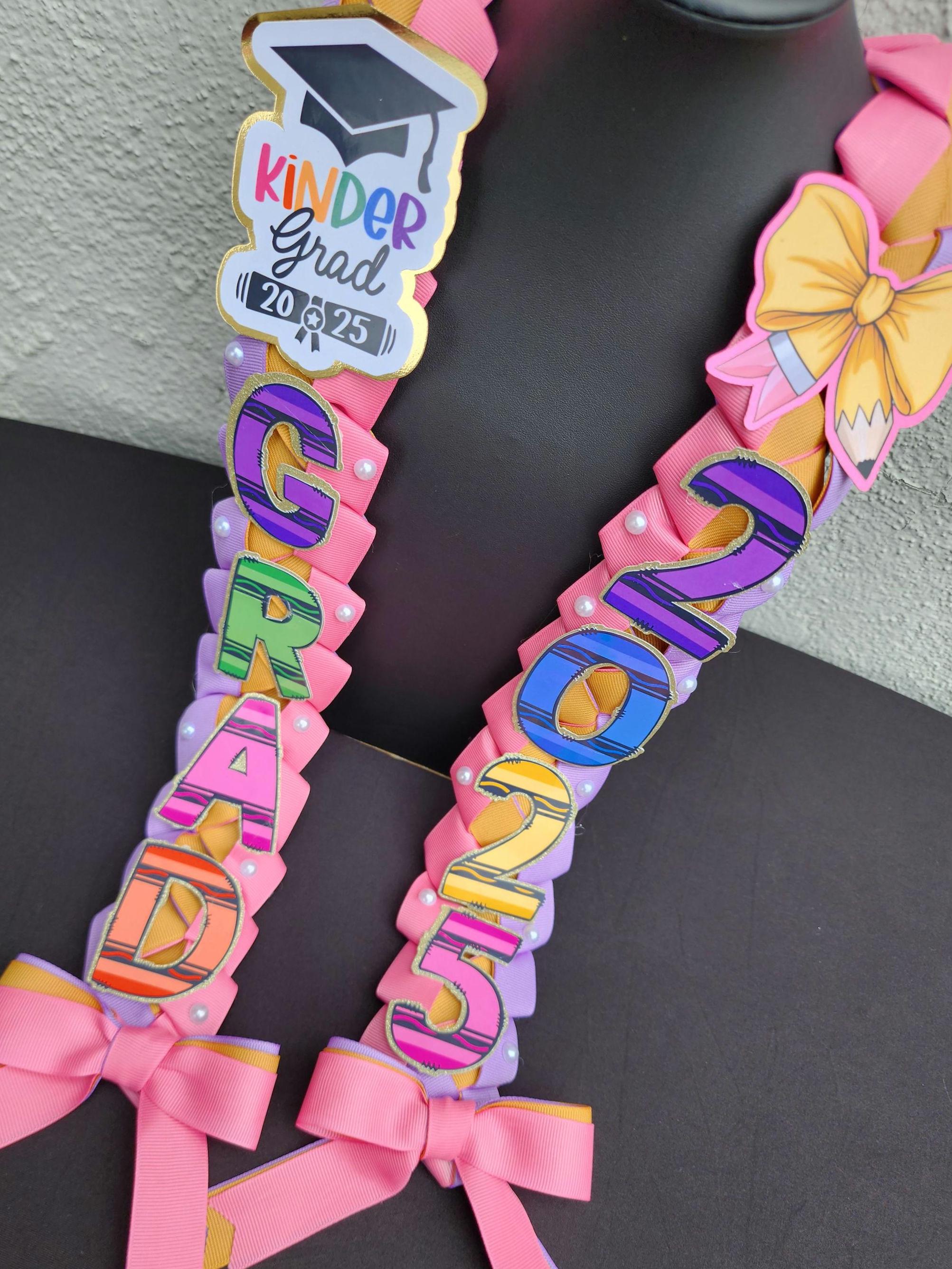 2026 graduation lei for Pre-K, Kindergartner promotion