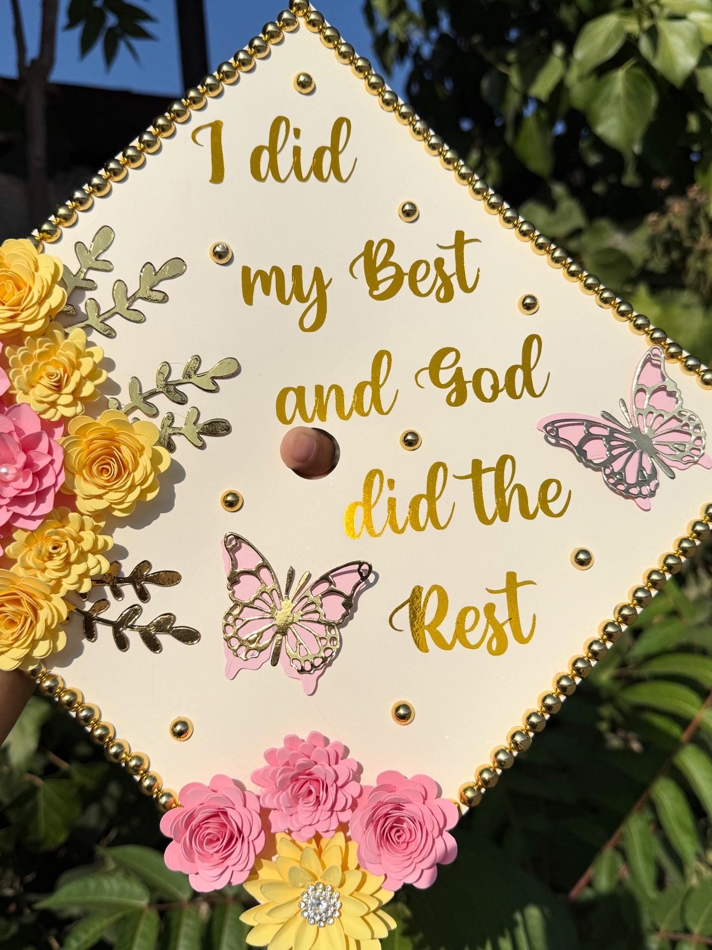 Custom Graduation Cap Topper, Personalized Senior Gift, Tassel Grad Quote, Grad Decoration Calligraphy 2026