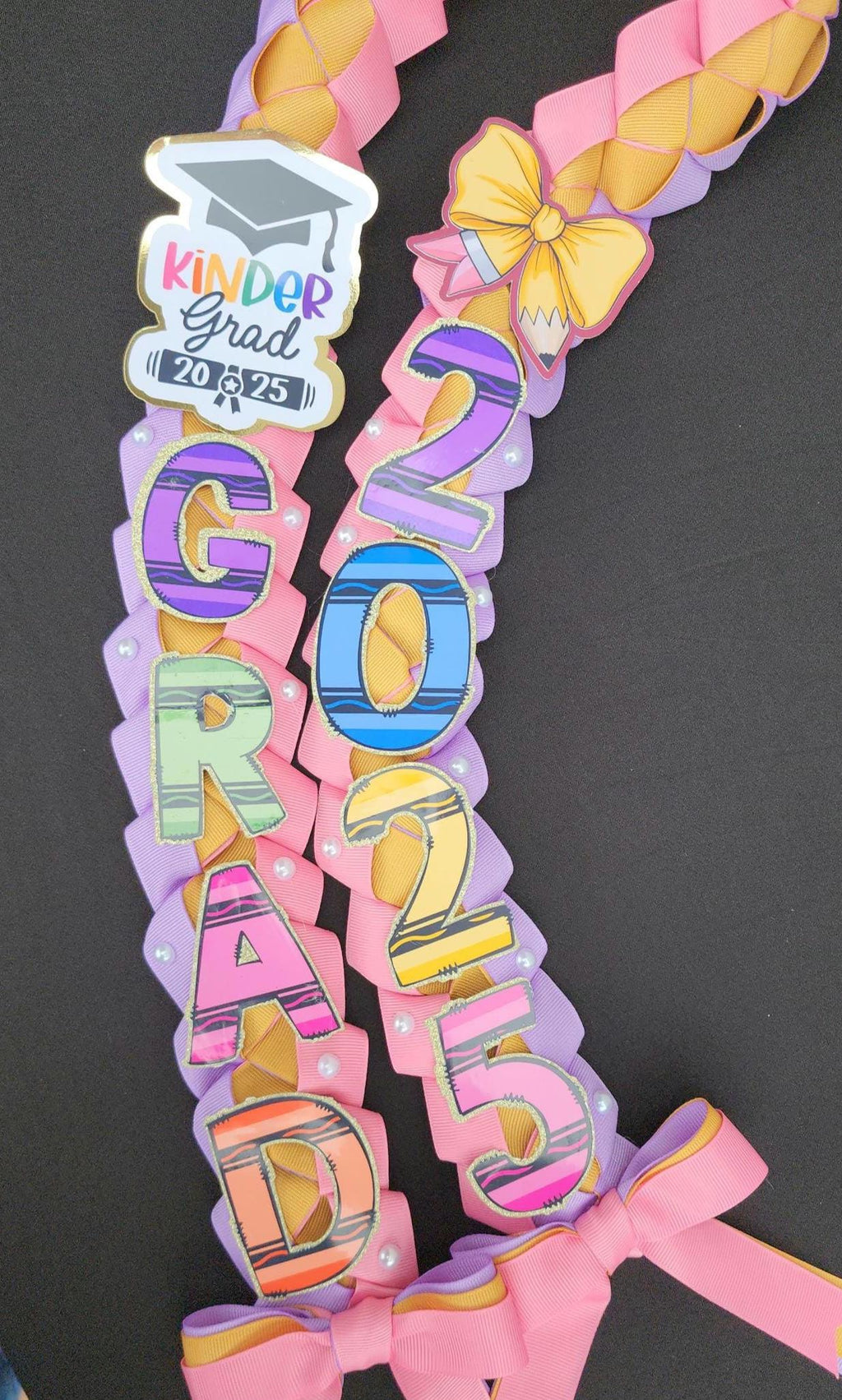 2026 graduation lei for Pre-K, Kindergartner promotion