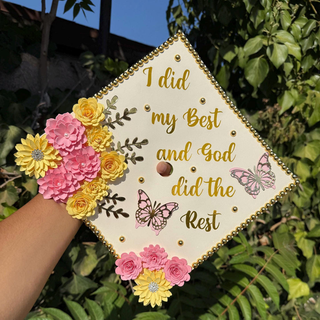 Custom Graduation Cap Topper, Personalized Senior Gift, Tassel Grad Quote, Grad Decoration Calligraphy 2026