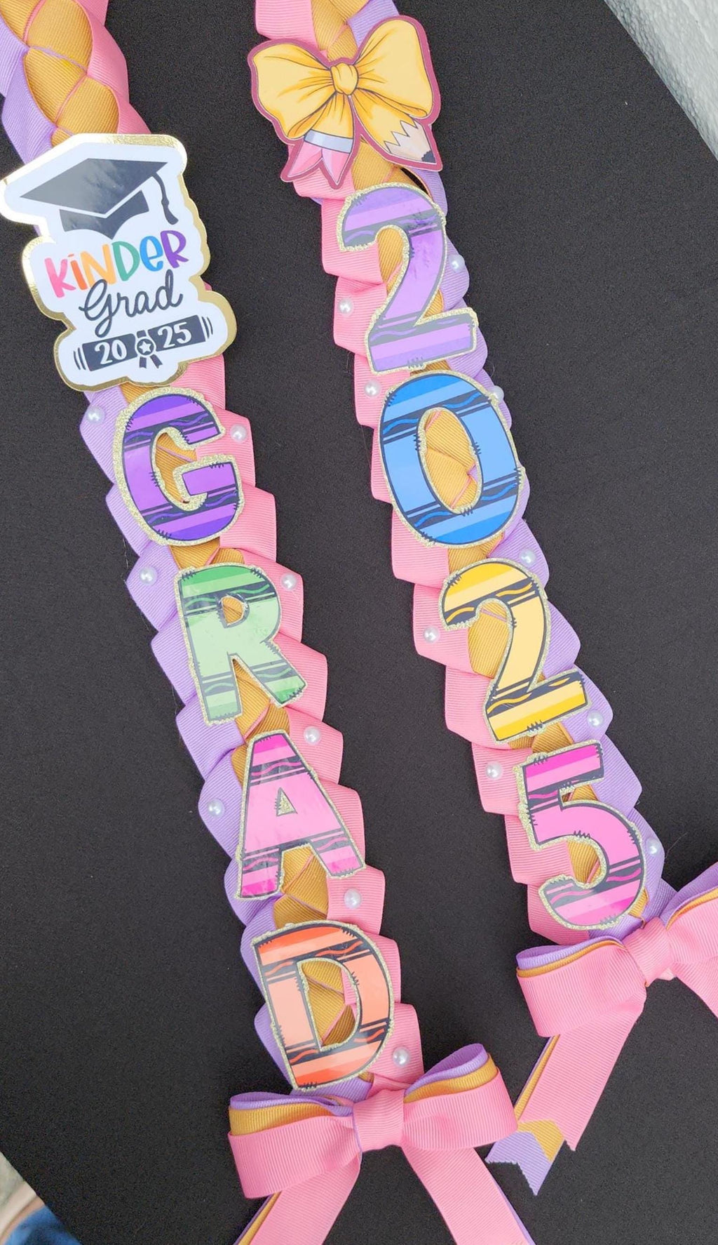 2026 graduation lei for Pre-K, Kindergartner promotion