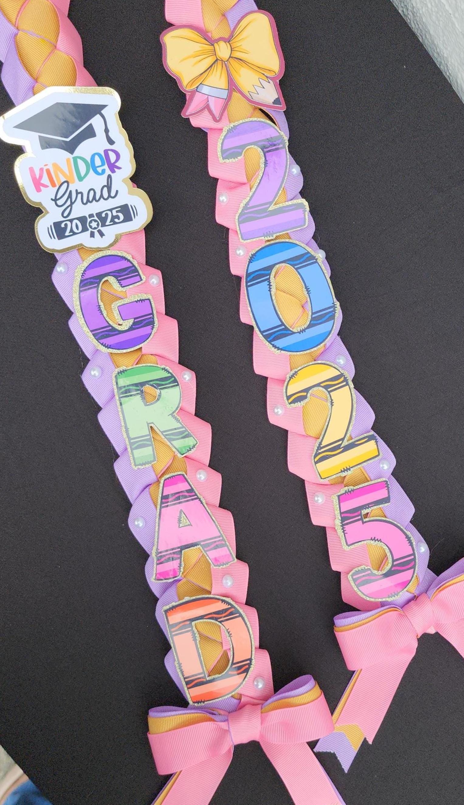 2026 graduation lei for Pre-K, Kindergartner promotion