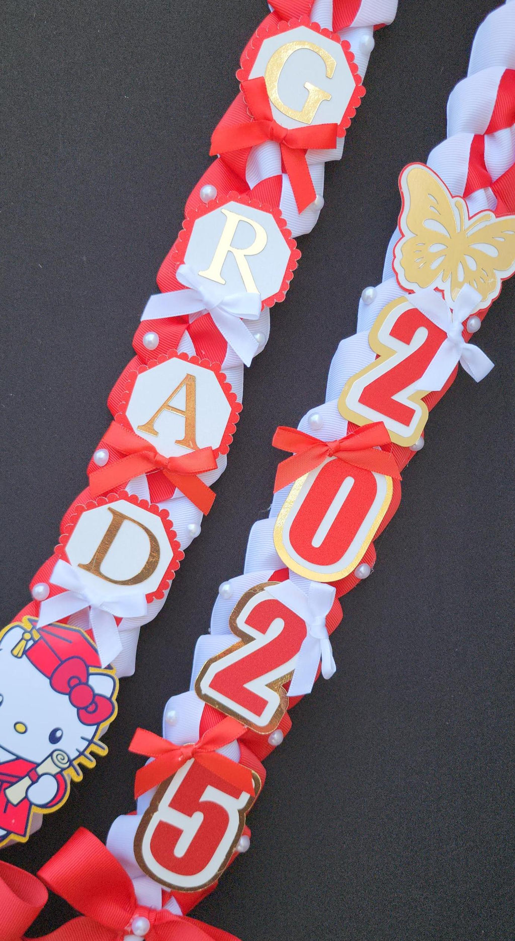 graduation lei for girls, class of 2026 senior gift, kinder and preschool lei